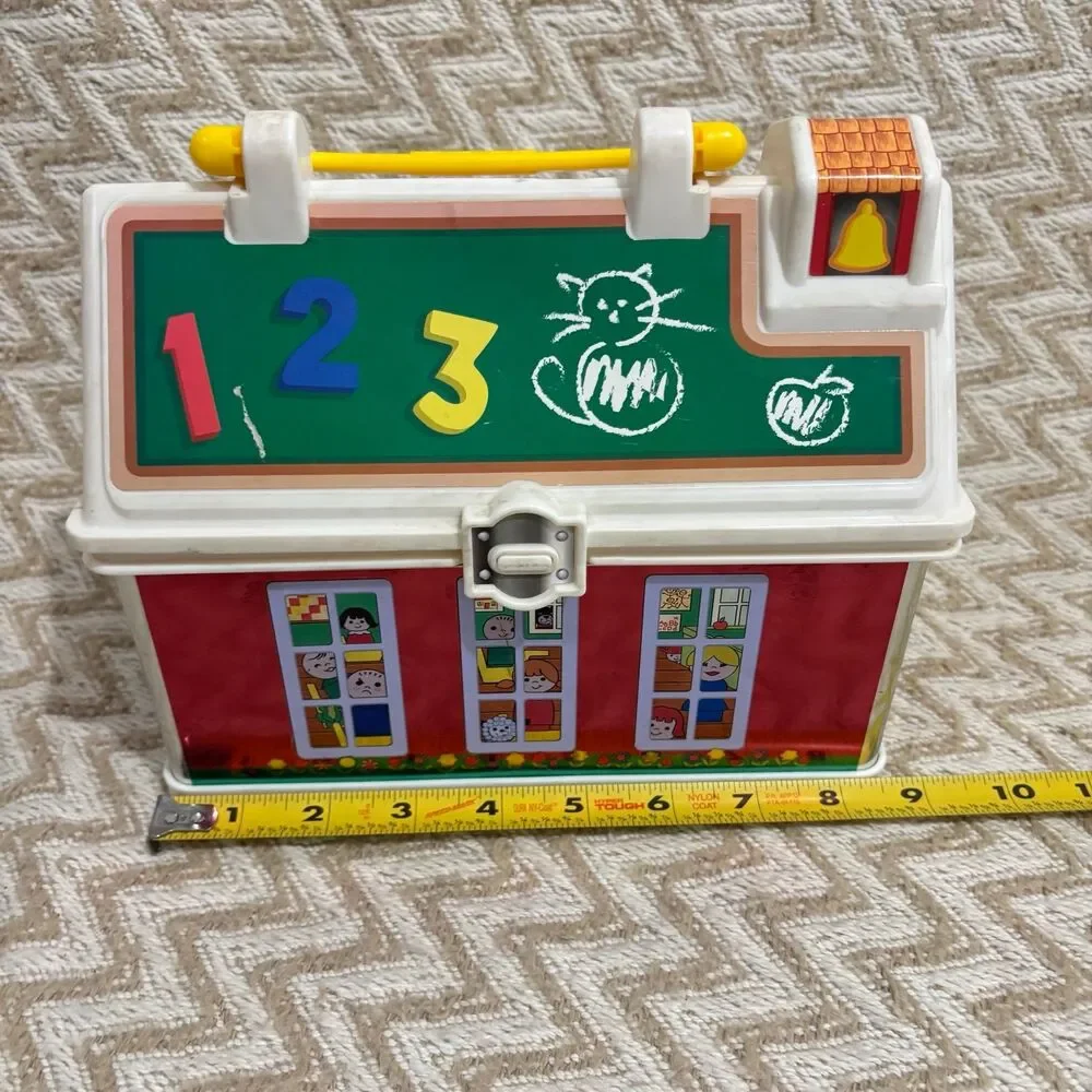 Fisher Price Little People School House Lunch Box Case - Picture 8 of 10